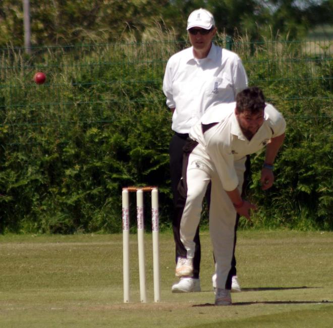 Ross Hardy took four wickets for Neyland